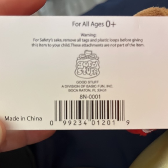 NINTENDO SUPER MARIO - 8” Inch  “MARIO” Plush Made by GOOD STUFF 2020 - Picture 4 of 4